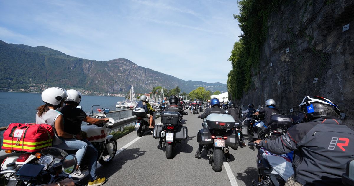 Moto Guzzi’s renovated Lake Como headquarters welcomes a pilgrimage of motorcycle-bound aficionados