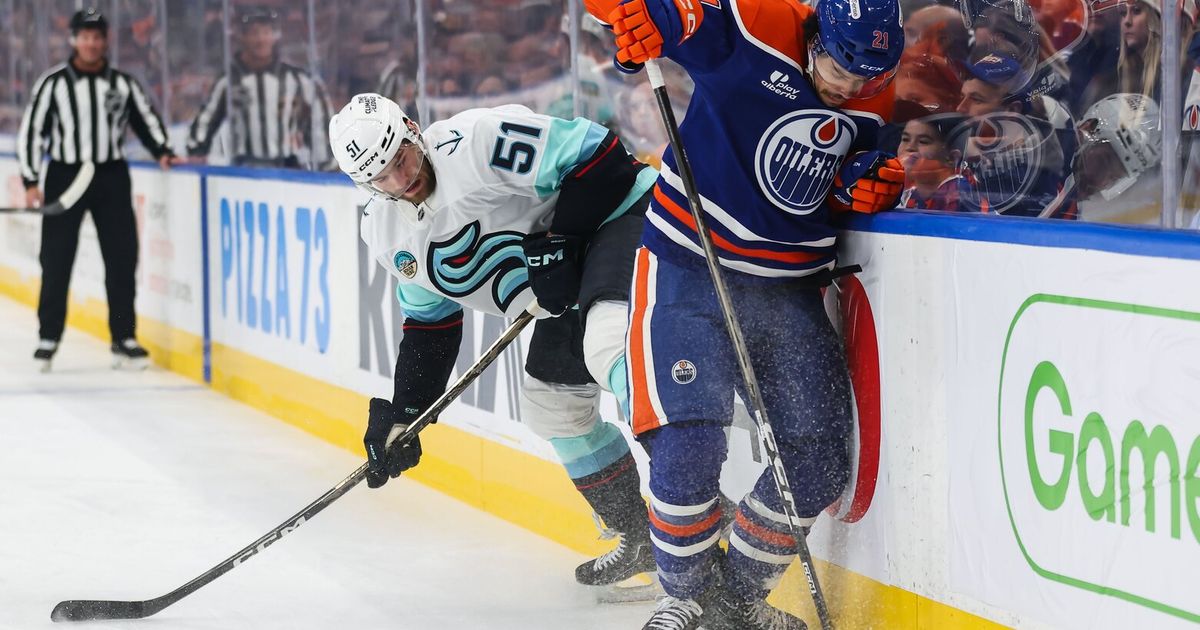Seattle Kraken fall to Oilers on Leon Draisaitl’s late goal