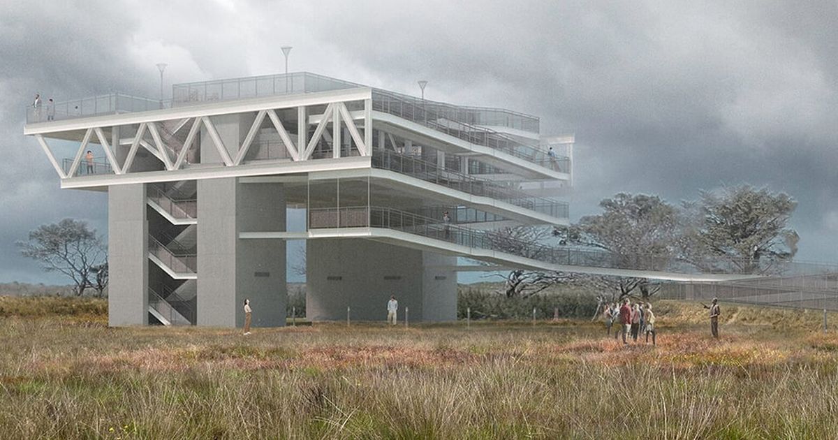 Westport breaks ground on 1,000-person tsunami evacuation tower
