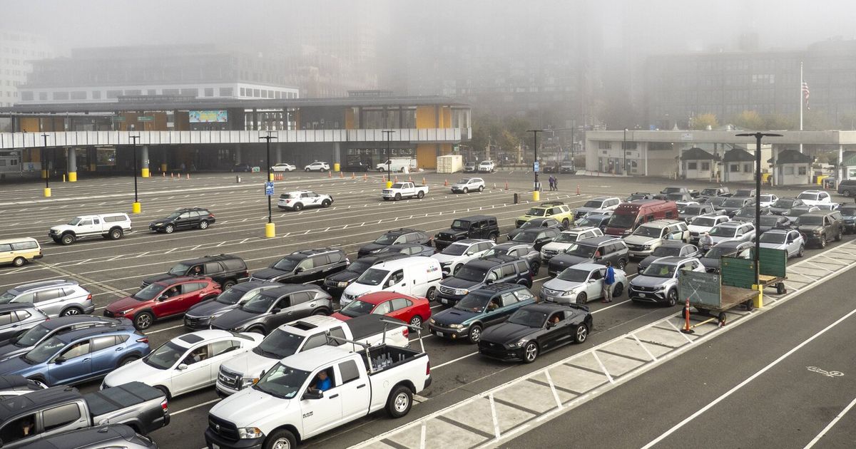 Washington State Ferries routes out of service