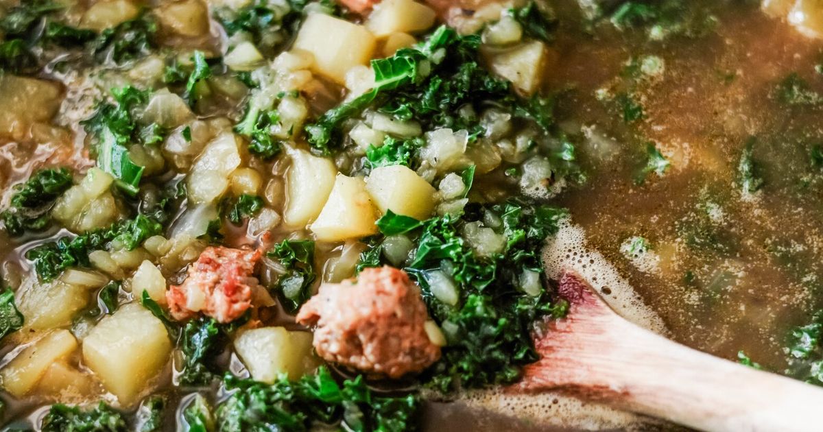 Caldo verde is the ideal comfort soup for fall