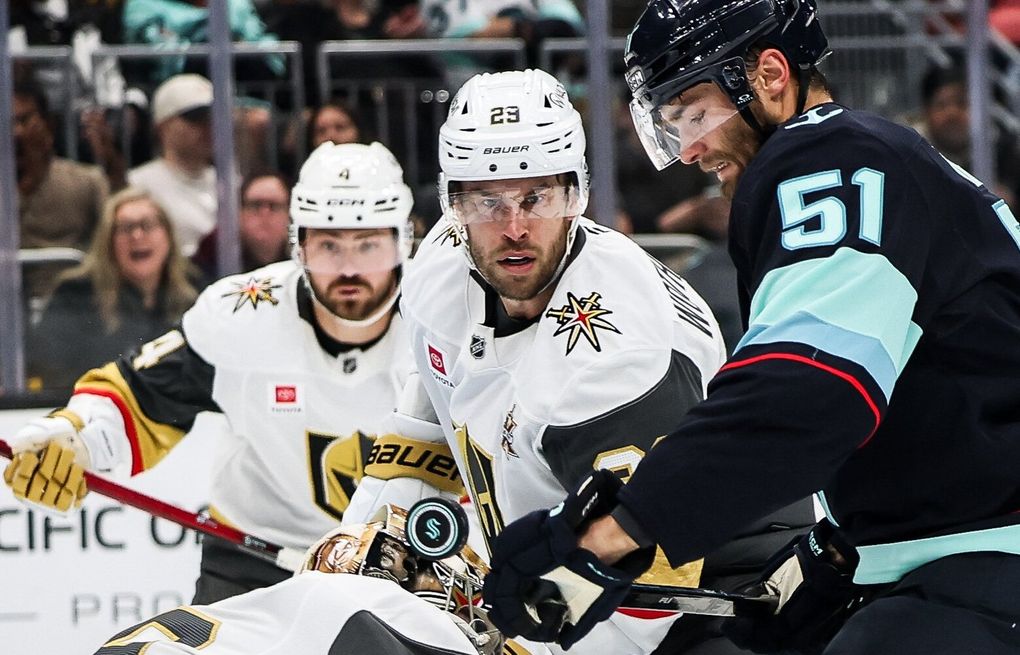 Photos: Seattle Kraken lose 6-2 to Vegas Golden Knights