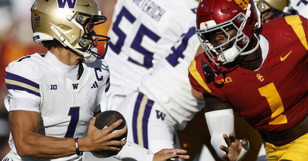Huskies QB Demond Williams Jr. offers blunt assessment of his season so ...