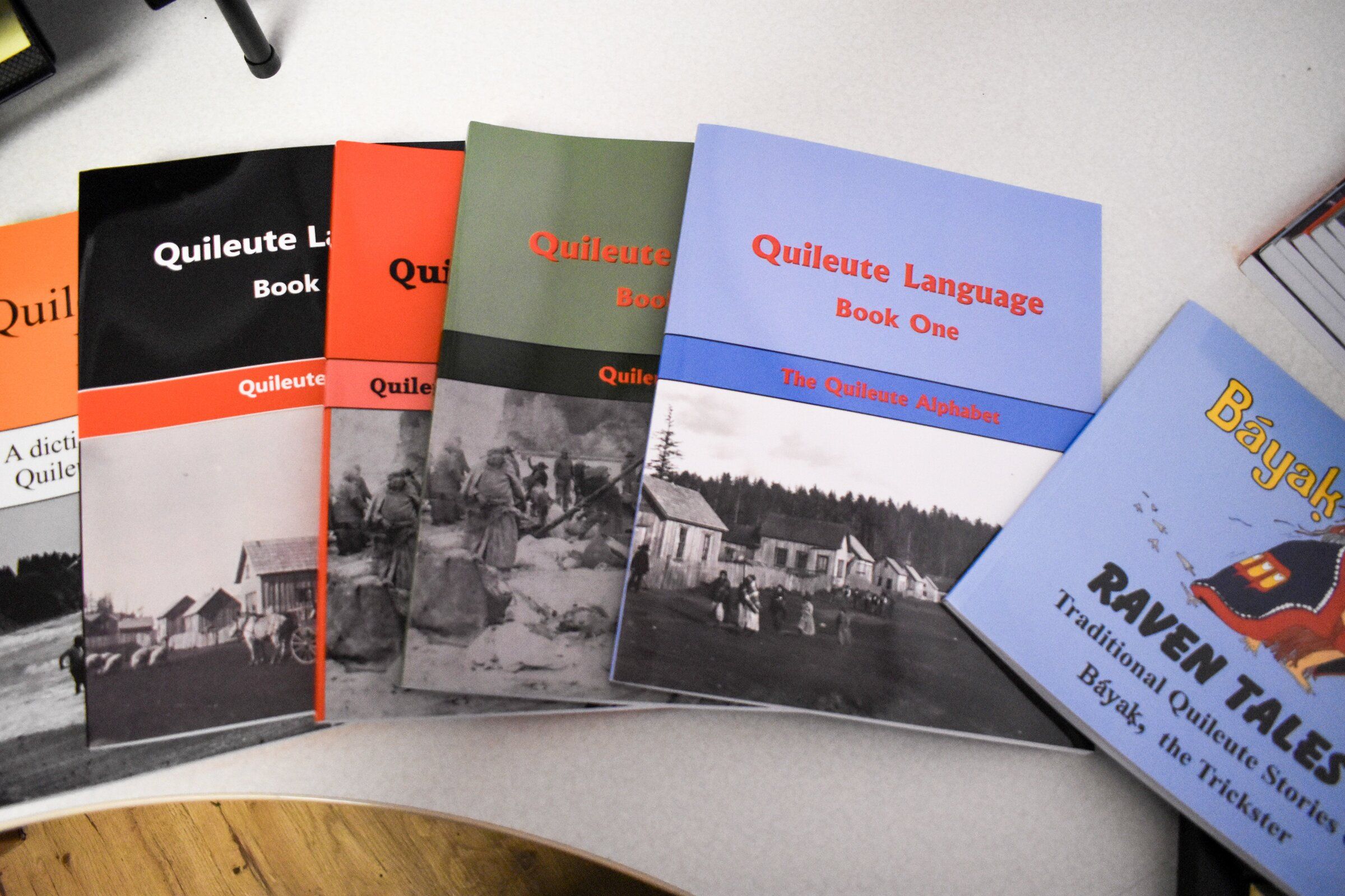 Since the 1960s, linguistic anthropologist Jay Powell has worked with the Quileute Tribe, developing and publishing dozens of language textbooks. (Sydney Jackson)