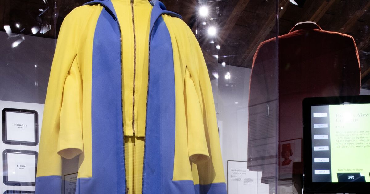 See these stylish uniforms at The Museum of Flight before they take off