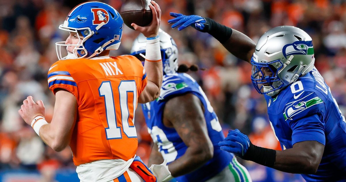 Seahawks fall to Broncos after Sam Darnold’s interception in OT