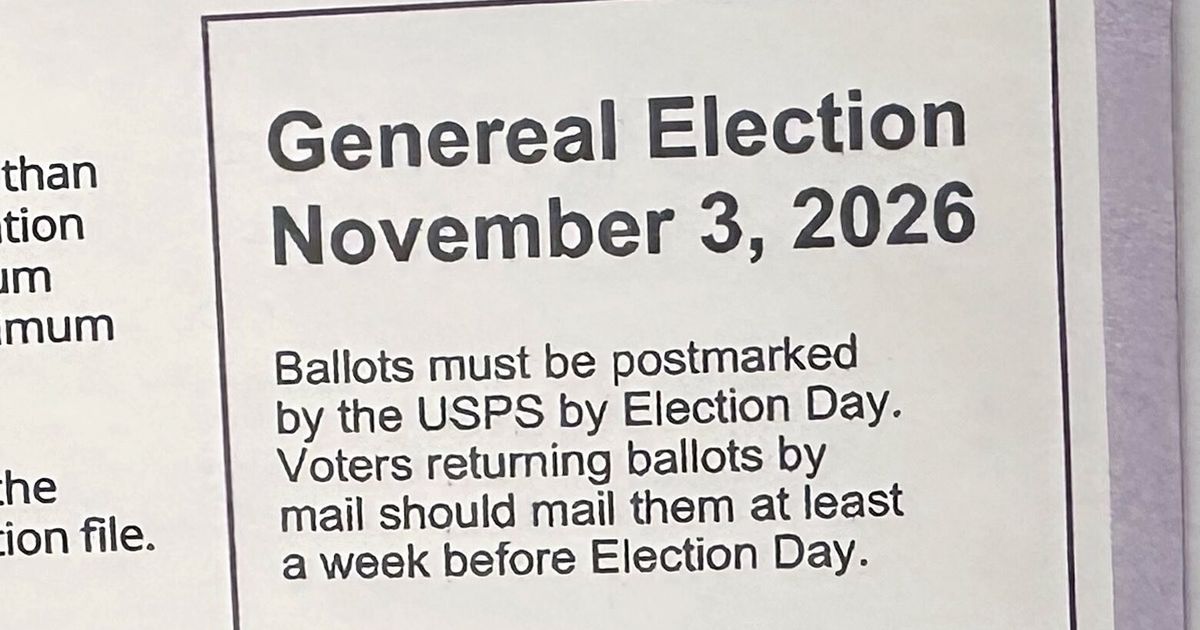 Snohomish County ballot envelopes for 2026 midterm election have typo