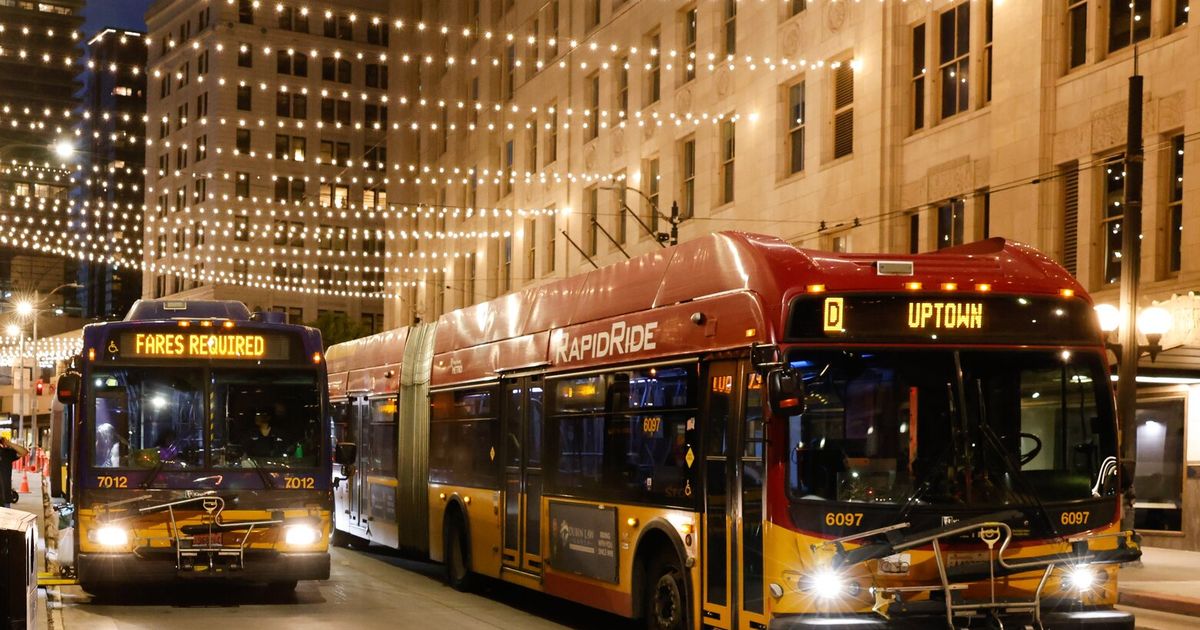 Seattle ballot measure would raise sales tax to expand bus service