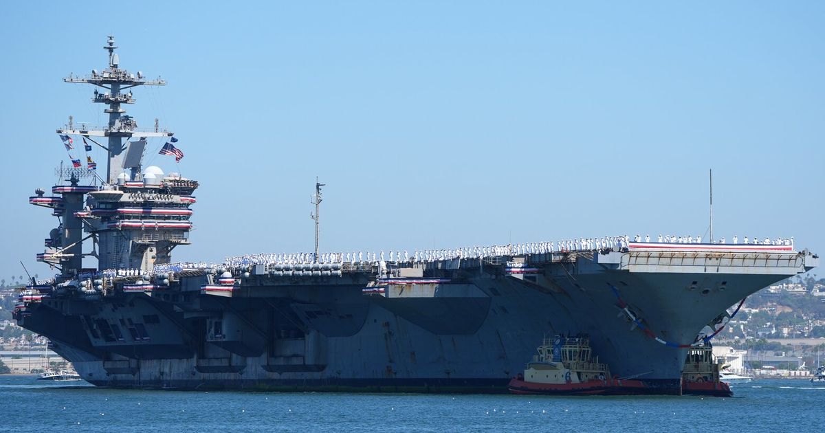 USS Abraham Lincoln makes new home in Bremerton