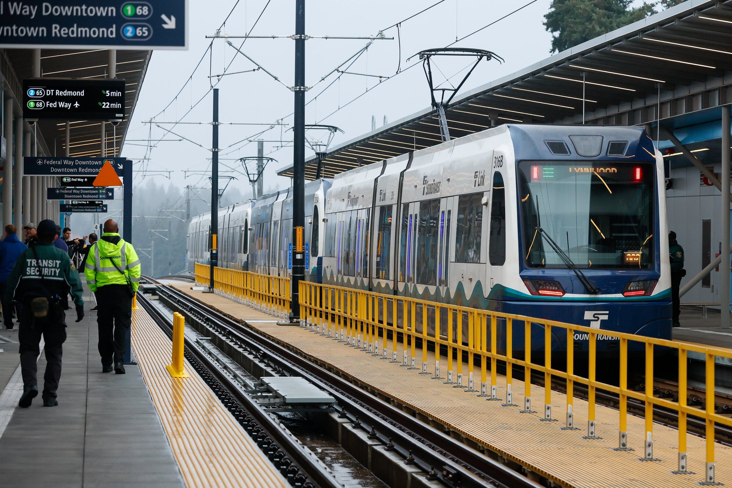 Pinehurst Station in North Seattle, seen here last month, was affected by a succession of power interruptions this past weekend, traced to a substation near Northgate. (Jennifer Buchanan / The Seattle Times)