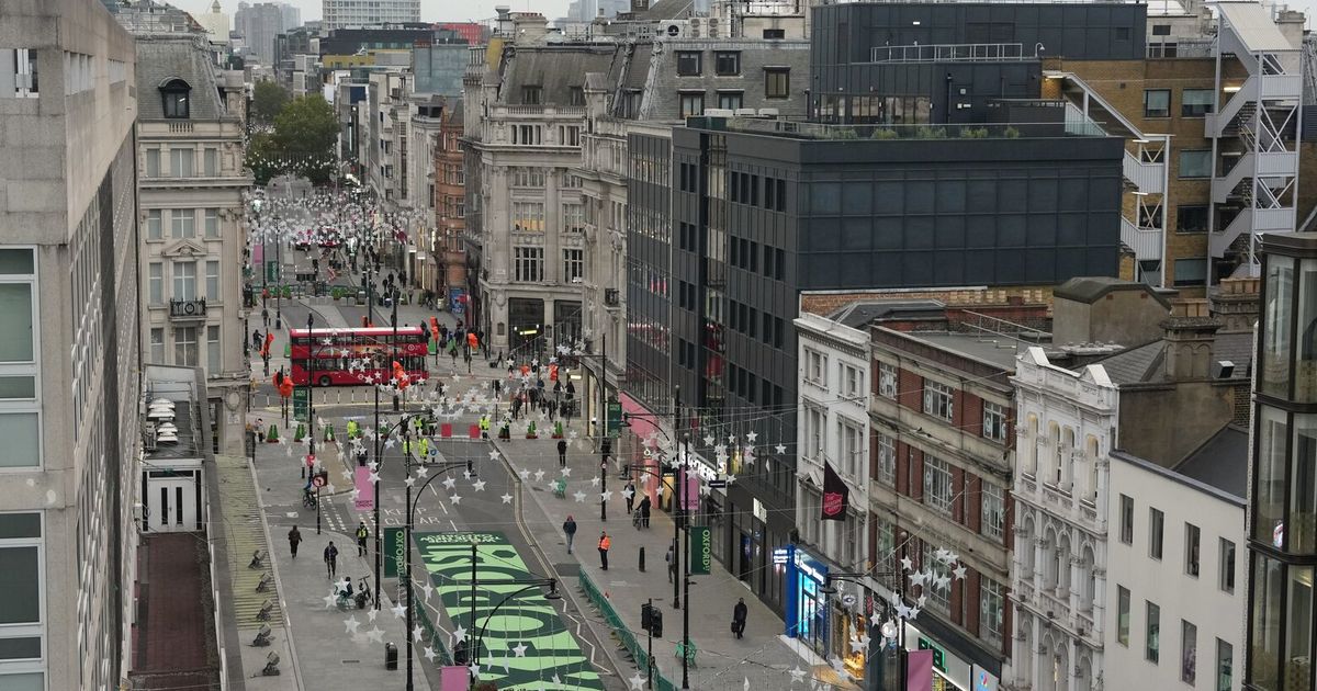 London’s Oxford Street bans traffic to boost once-grand shopping area