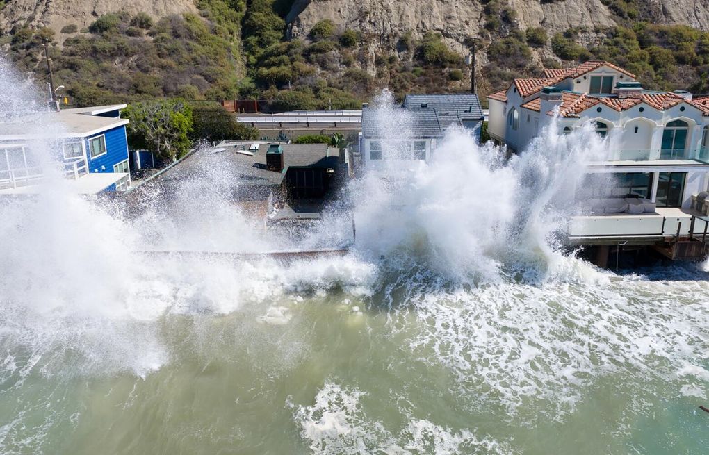California's high tides set records this week. They're going to get higher