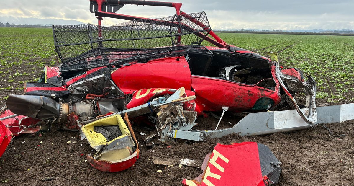 Investigators are trying to figure out why 2 helicopters collided in Oregon, killing 3 people