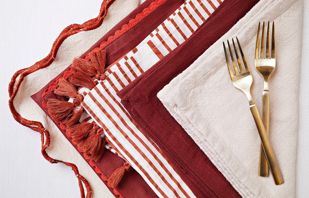 Break out cloth napkins for everyday meals. You're worth it