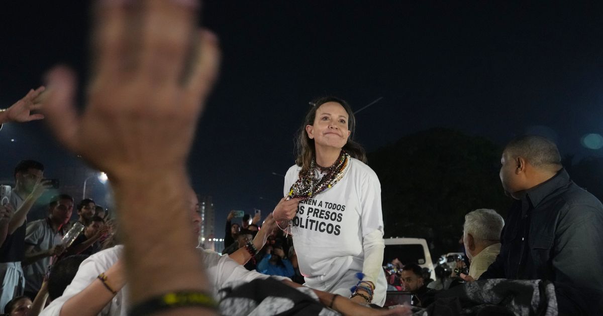 US told Venezuelan authorities that opposition leader Machado should be ...