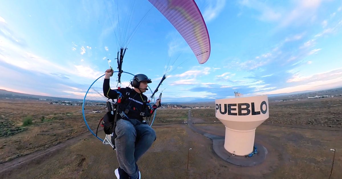 Meet the air traffic controller who flies himself to work
