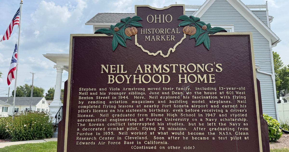Retired pilot helps historical society buy Neil Armstrong’s boyhood home for tours