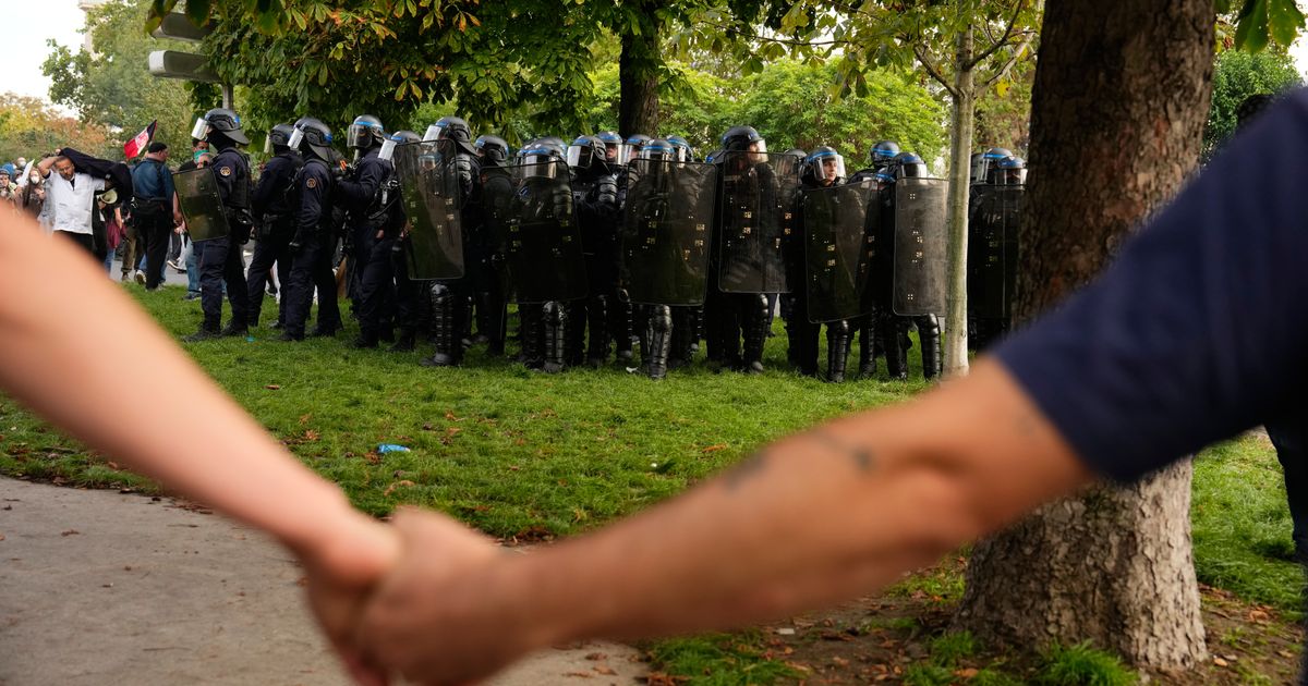 Gruesome injuries throw spotlight on France’s policing of high school protests