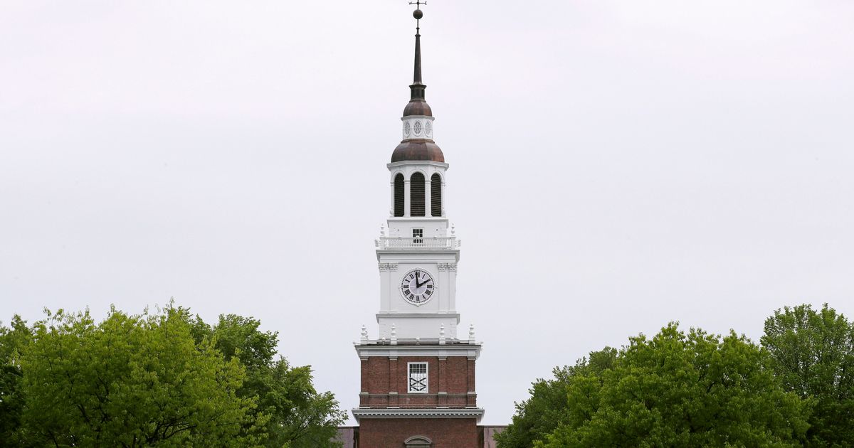 Dartmouth provost resigns following accusations he used artificial ...