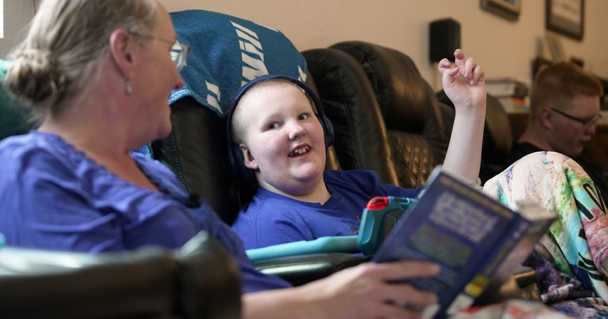 Her son has serious disabilities. She believes she’s the best person to teach him